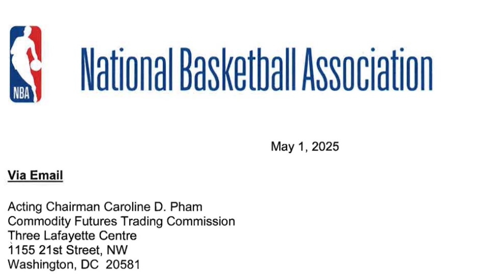 NBA demands the development of a regulatory framework for sports prediction markets