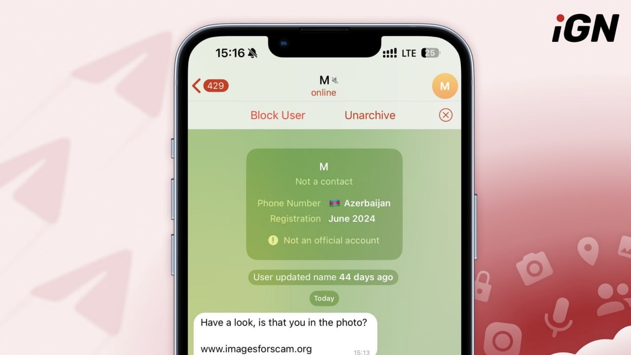 Telegram заблокировал ссылки от незнакомцев на iOS и macOS
