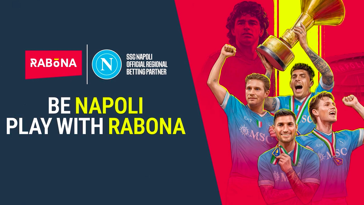Rabona стал беттинг-партнёром чемпионов Италии SSC Napoli