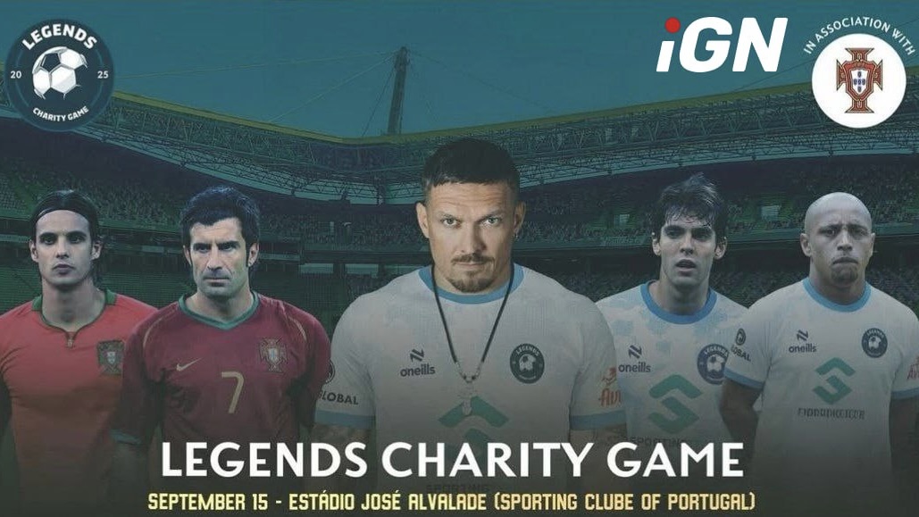 Legends Charity Game Portugal 2025 — A Star-Studded Charity Match