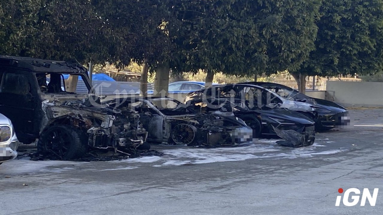 Luxury Cars of Businessman Set on Fire in Limassol, Cyprus